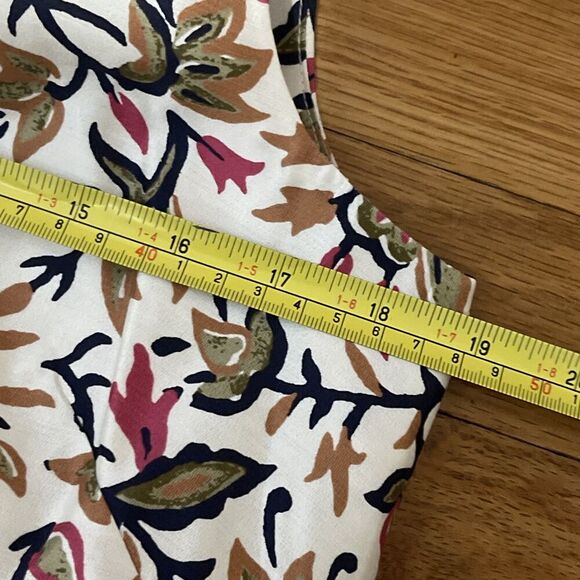 TORY BURCH Esmeralda Floral Vine Dress Size 8 Multicolor NEW Designer Silk - Picture 9 of 12